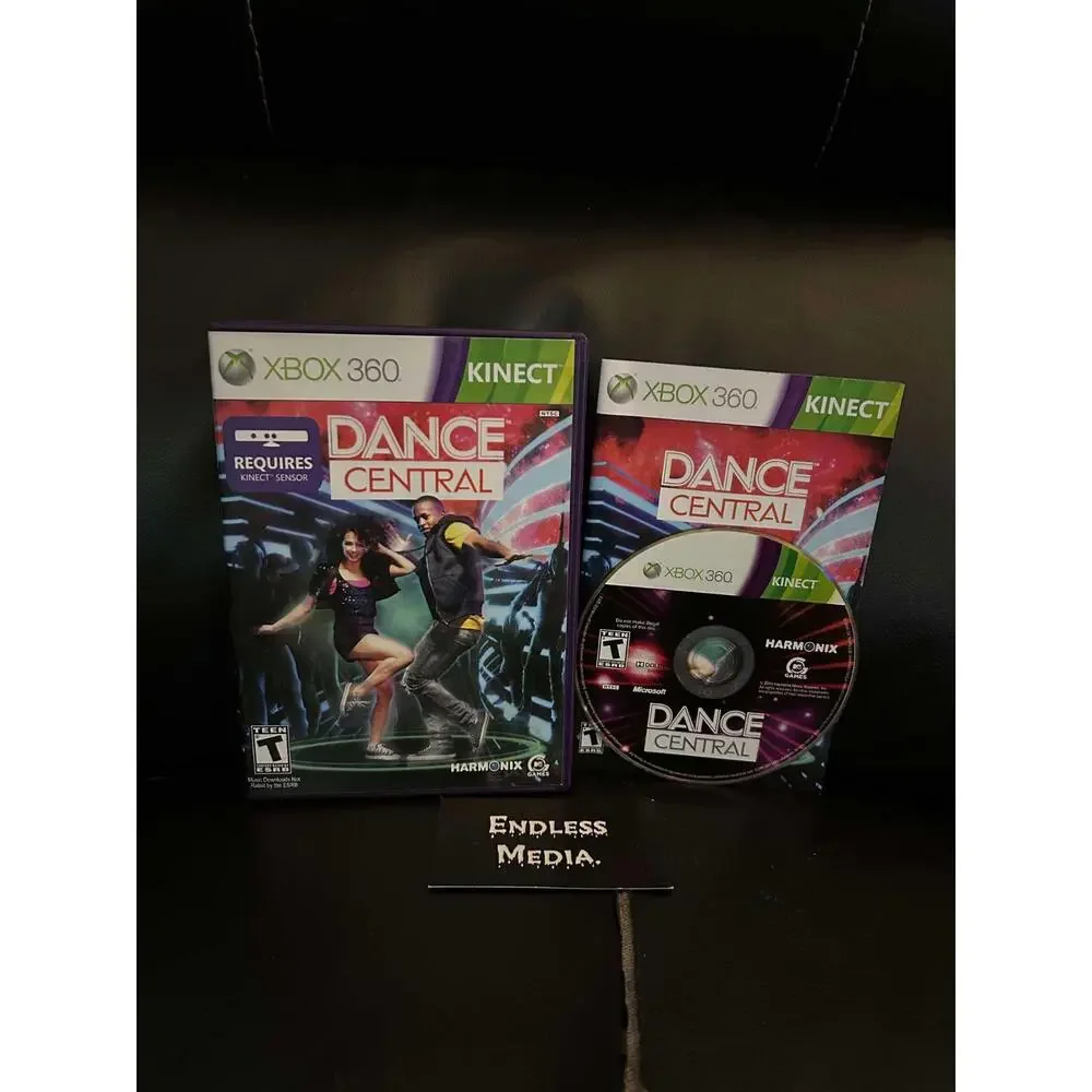 Dance Central Microsoft Xbox 360 CIB Video Game